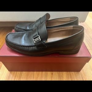 Bally Pironi Black Calf Skin Shoe